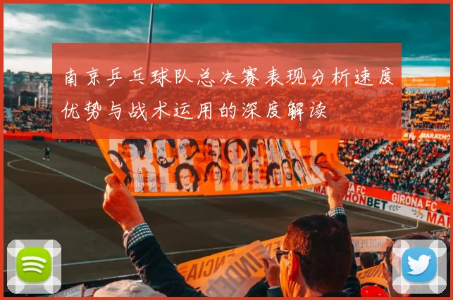 南京乒乓球队总决赛表现分析速度优势与战术运用的深度解读